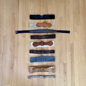 9 Anthropologie Belts